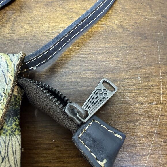 Patricia Nash Handbag Purple Sunflower Crossbody Leather - Picture 6 of 16